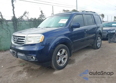 2015 Honda Pilot Ex-L from USA, damaged, VIN 5FNYF4H59FB001568